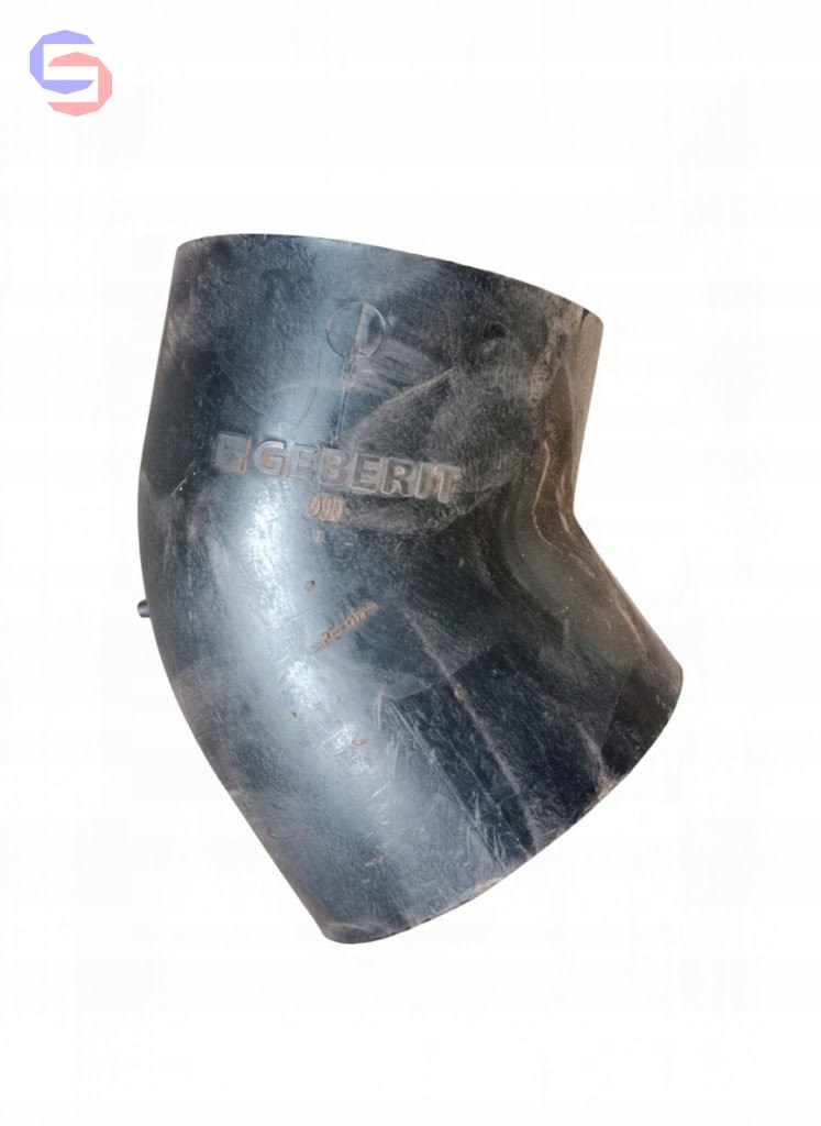 Kolano Geberit HDPE 45 stopni 90mm